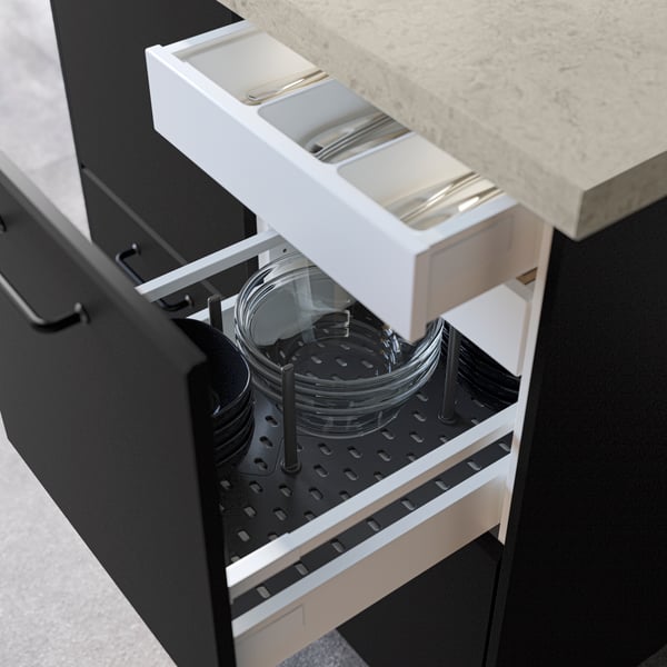 A beige stone effect/laminate SÄLJAN worktop