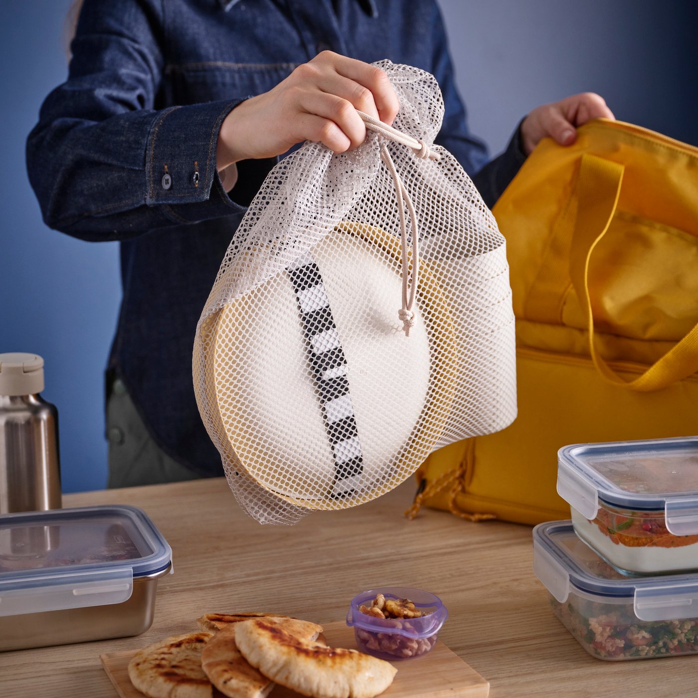 Juego de picnic MARULK de 21 piezas en colores variados