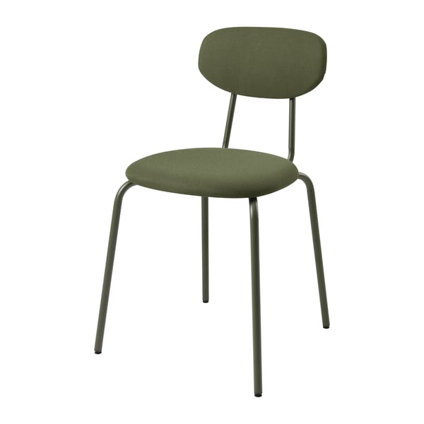 A deep green Remmarn/deep green ÖSTANÖ chair