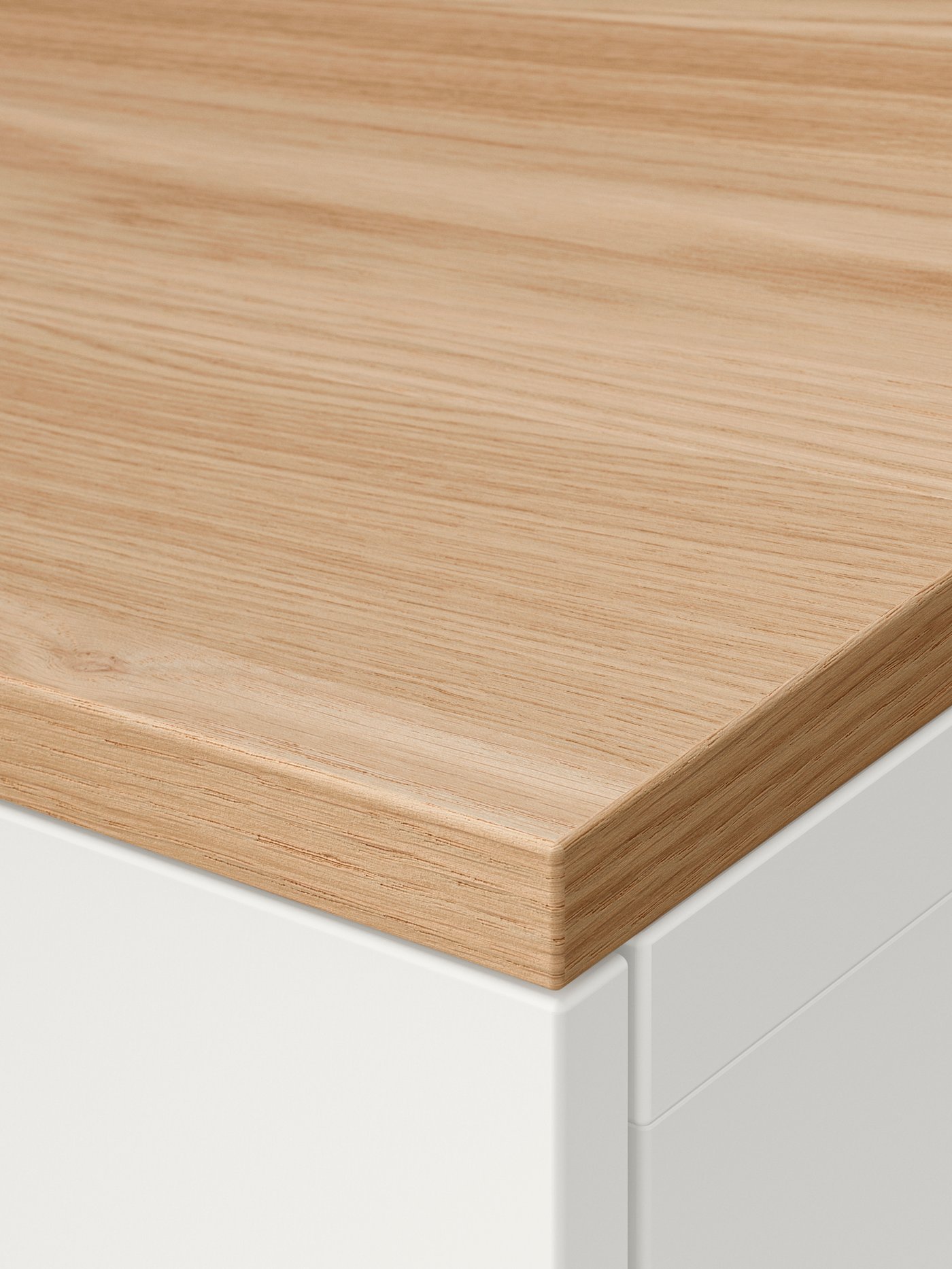 Dębowy panel górny BESTÅ.