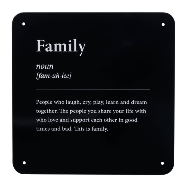 A family KÄNGSLEBODA wall decoration