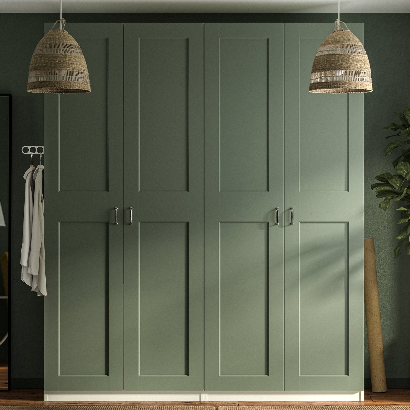 A sedge/handmade TORARED pendant lampshade