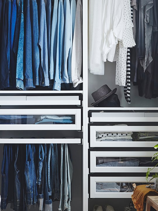Tailor your wardrobe with a neat and versatile drawer IKEA
