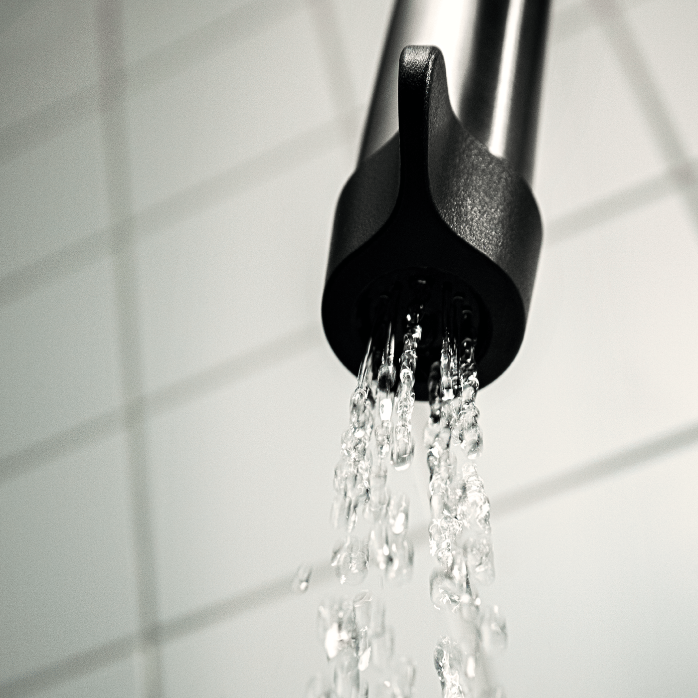 An ÅBÄCKEN mist nozzle for mixer tap