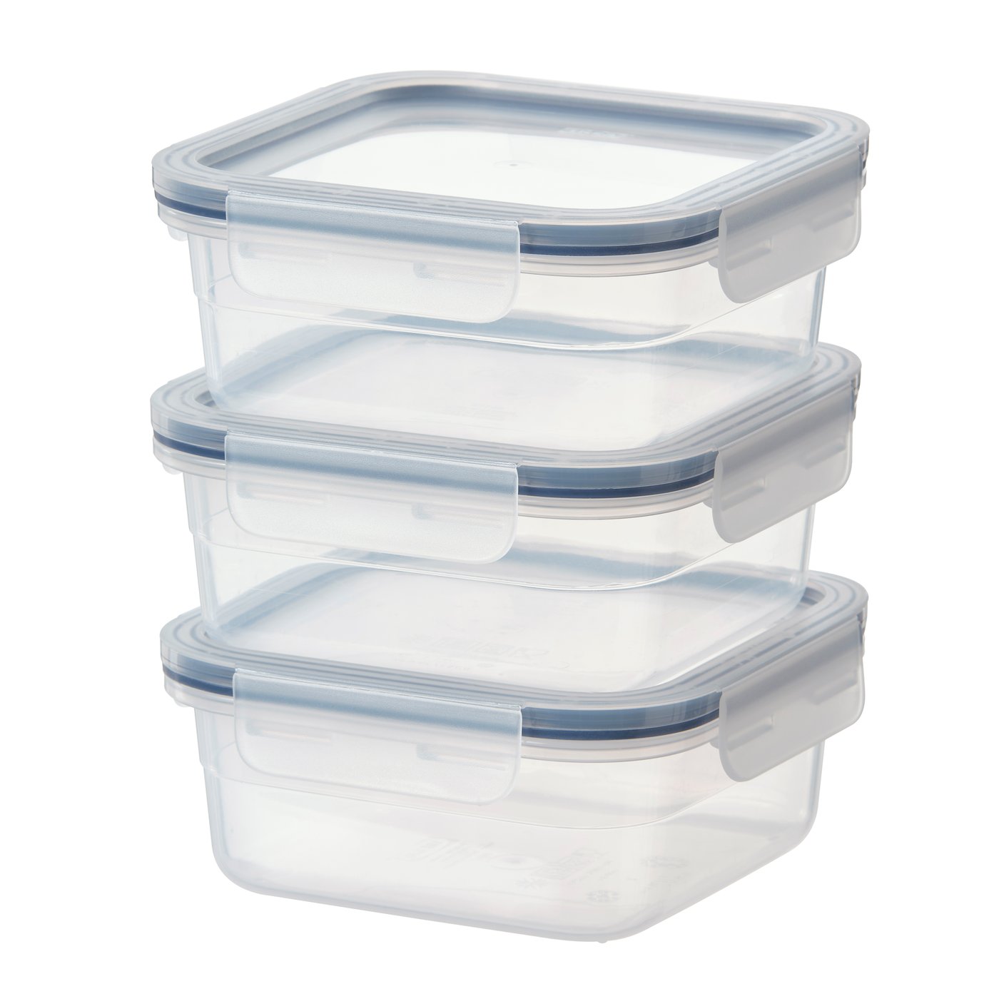 Un récipient alimentaire IKEA 365+ carré/en plastique