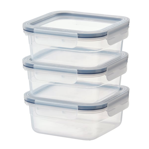 A square/plastic IKEA 365+ food container