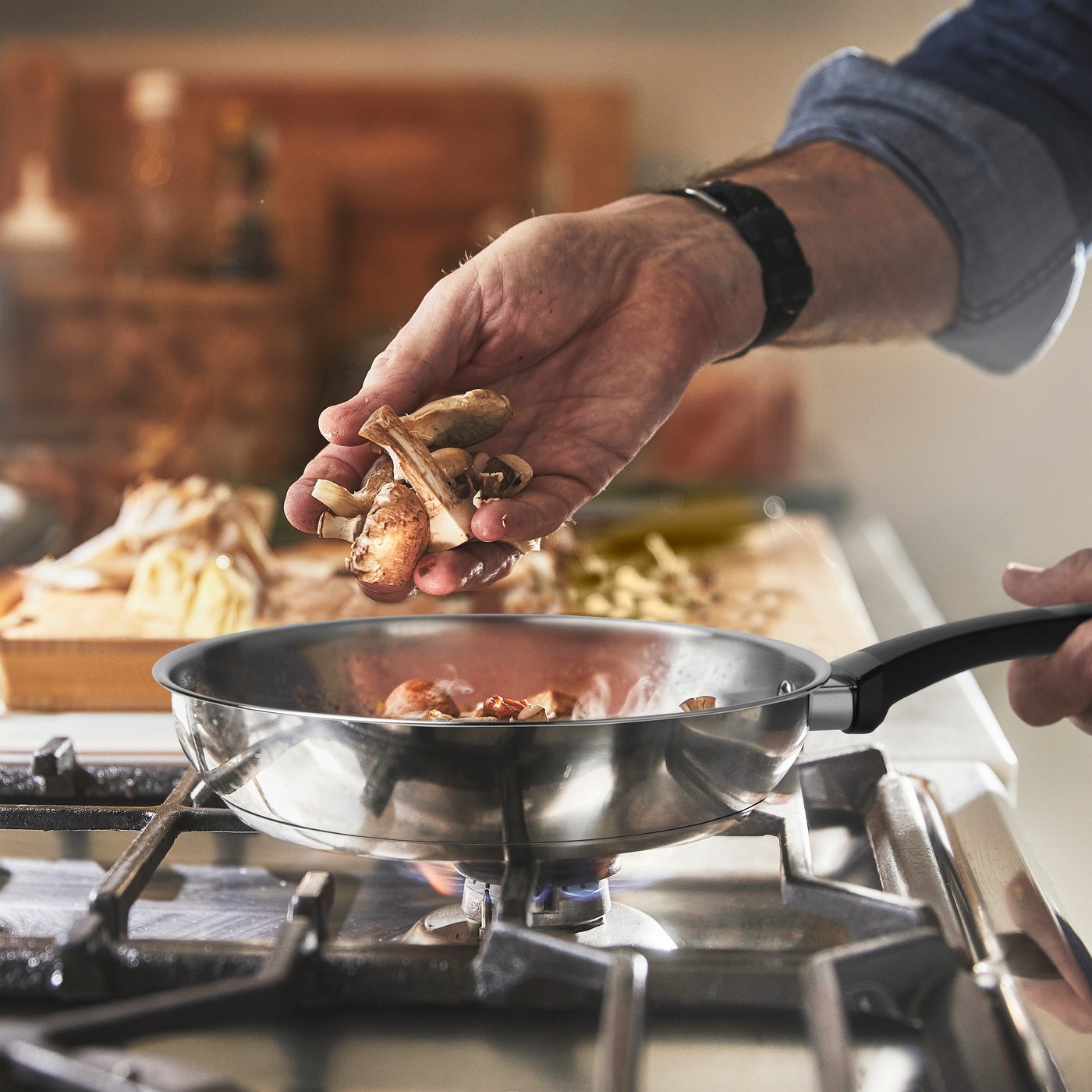 A KLIPPBROSME frying pan