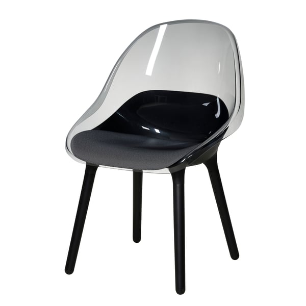 A black BALTSAR chair