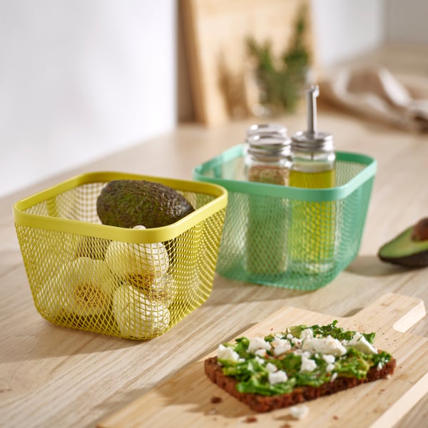 A clear glass/stainless steel CITRONHAJ oil/vinegar bottle