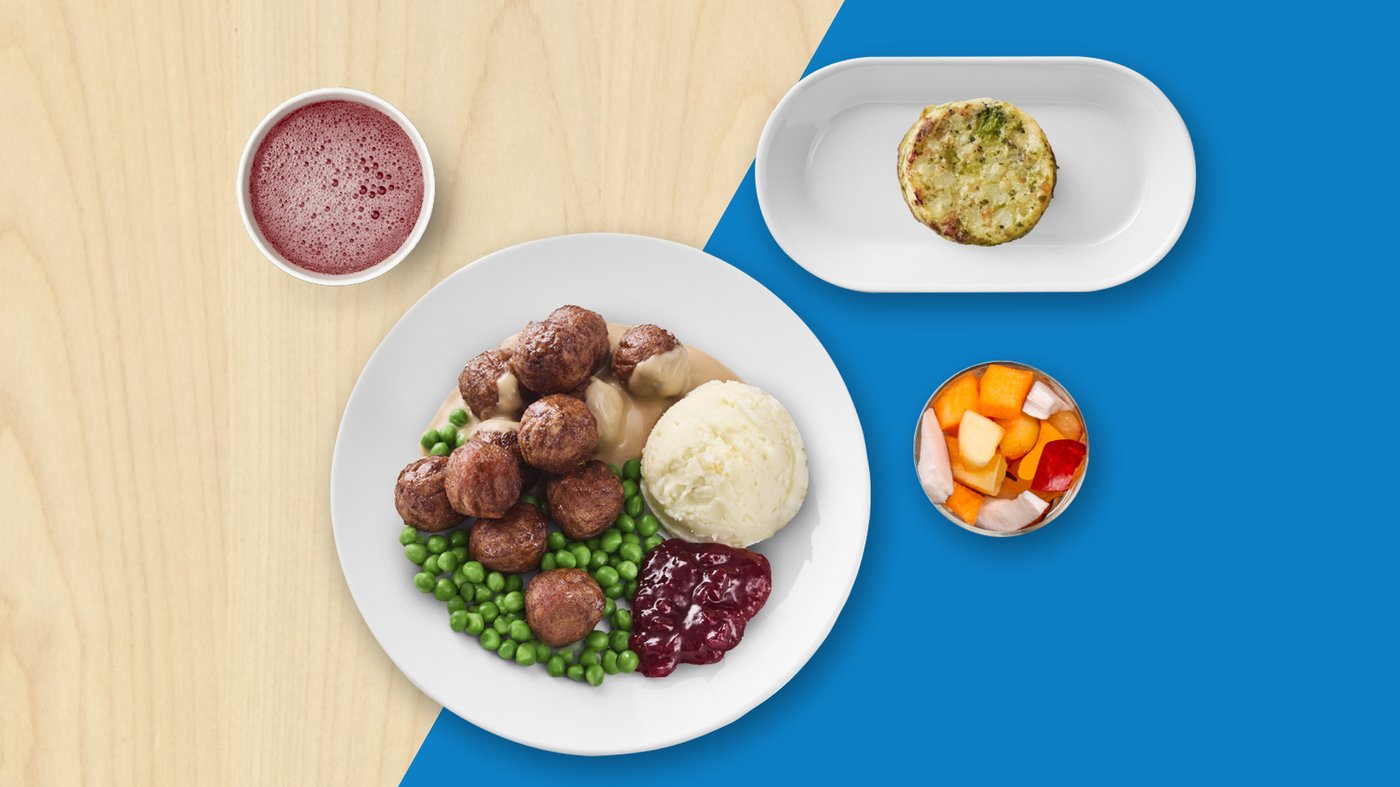 Menu polpette vegetali. Ti aspettiamo al Ristorante svedese per assaporare le nostre polpette Vegetali e Quali, medaglione di verdure, macedonia e bibita alla spina a soli €10,60 anzichè 13,30, sconto 20%.