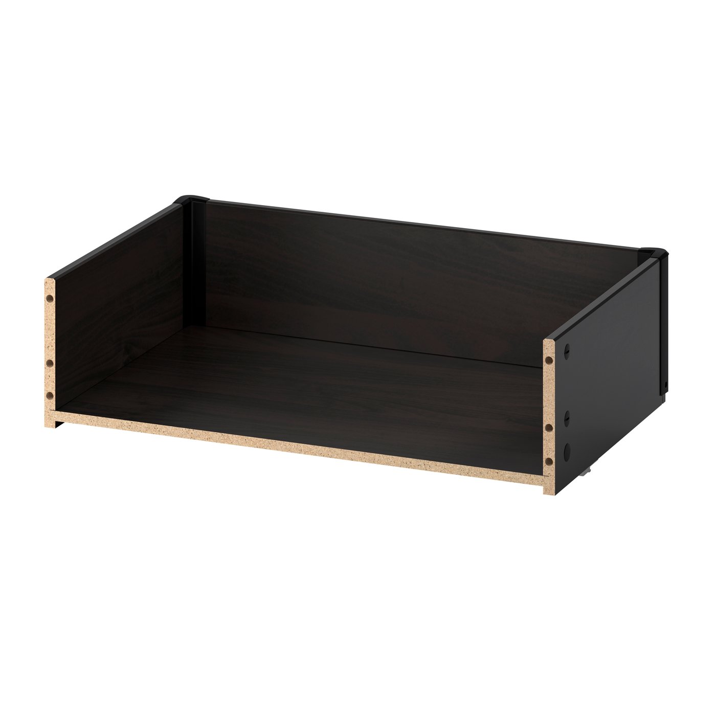 IKEA BESTÅ lådstomme, svartbrun, 60x15x40 cm