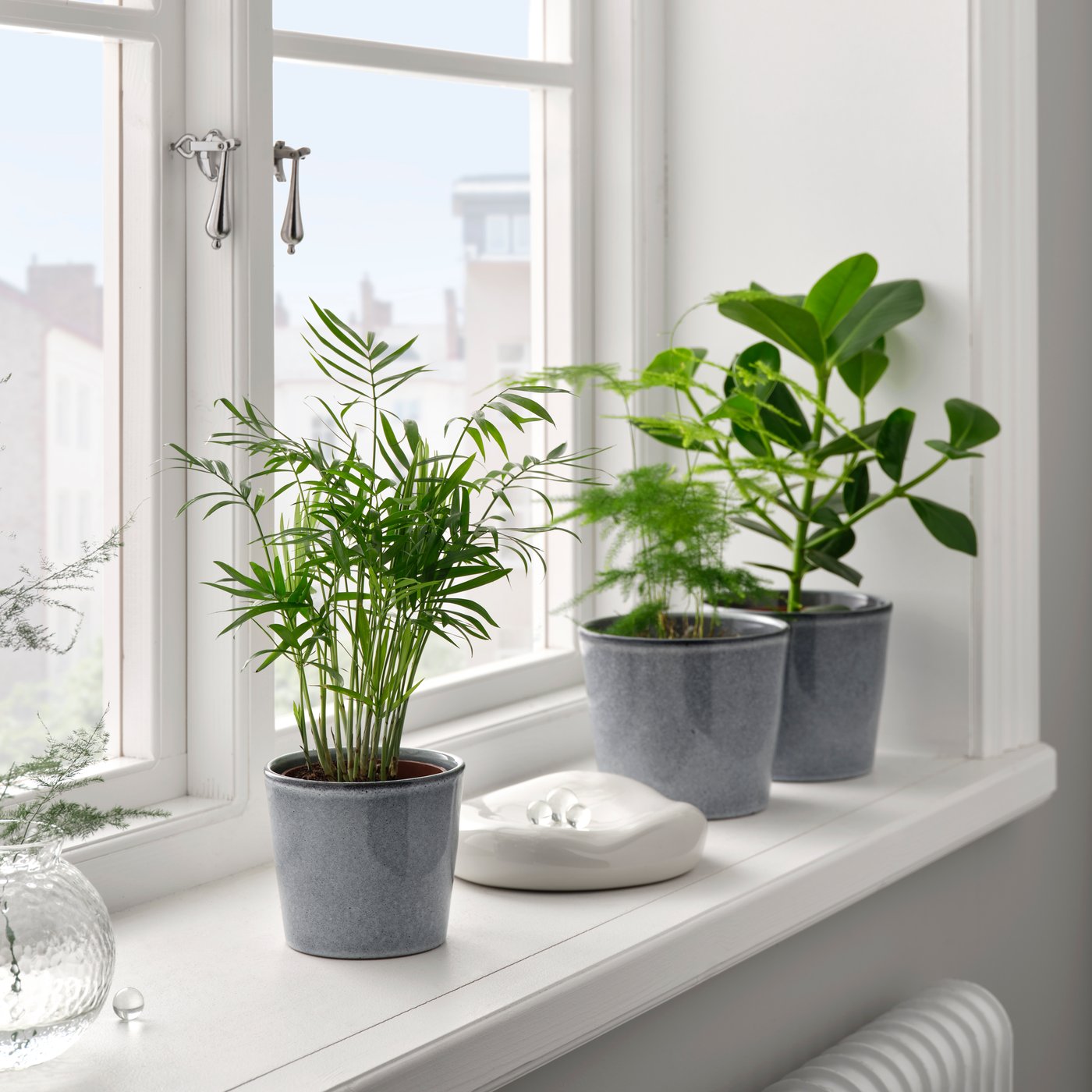 An in/outdoor/grey FJÄRILSBUSKE plant pot