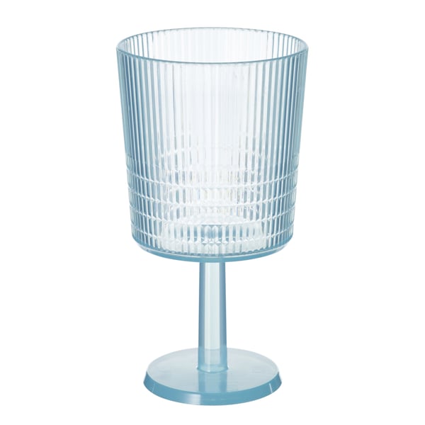 KALLSINNIG カルスィンニグ ワイングラス, プラスチック/ブルー