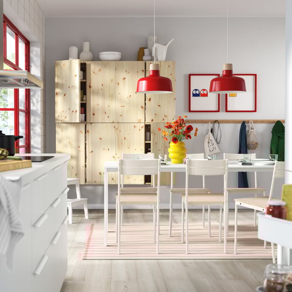 A white VIHALS extendable table