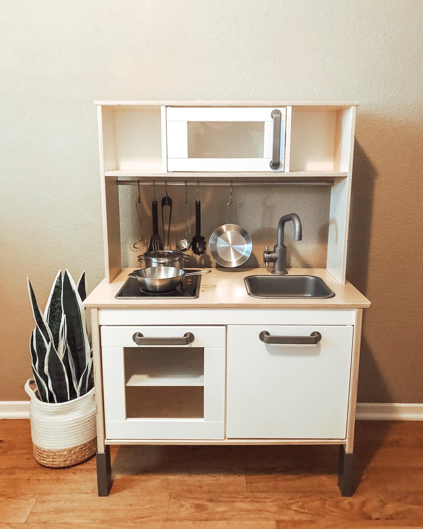 DUKTIG Play kitchen, birch, 28 3/8x15 3/4x42 7/8