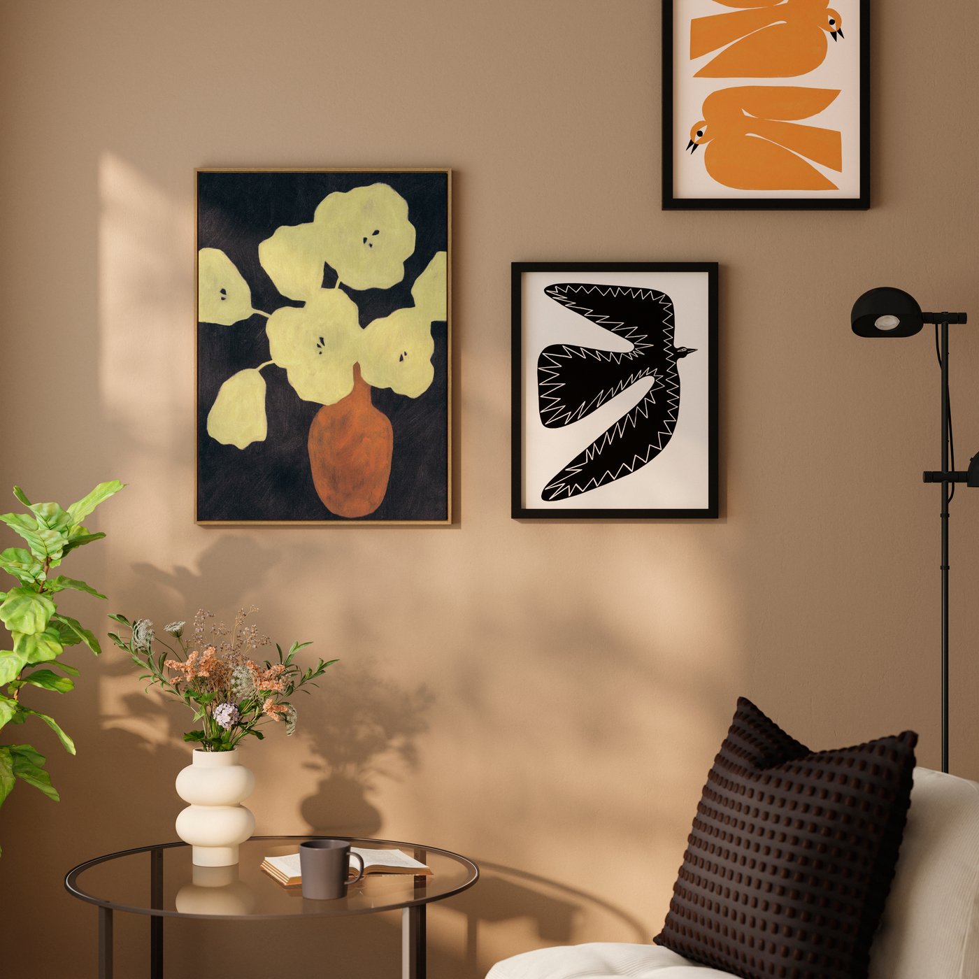 A bold florals BLODFLÄDER picture.