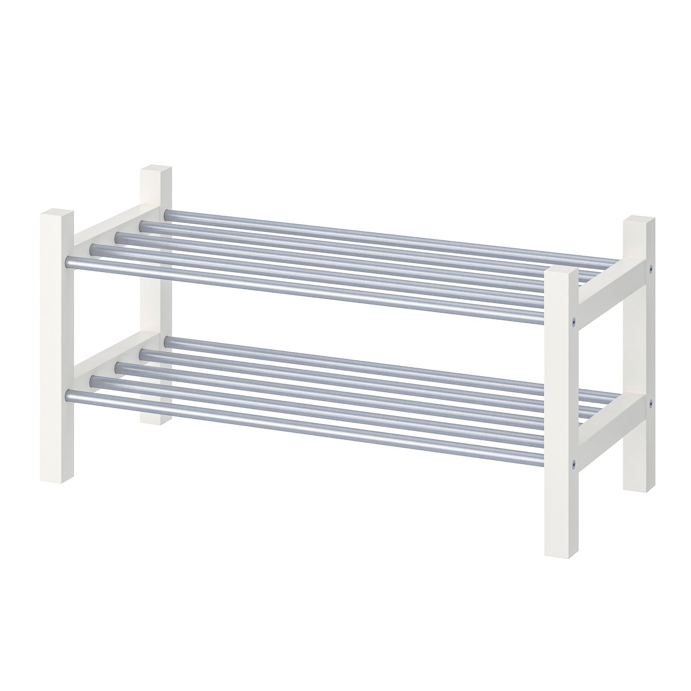 IKEA TJUSIG skohylla, vit, 79x32x37 cm