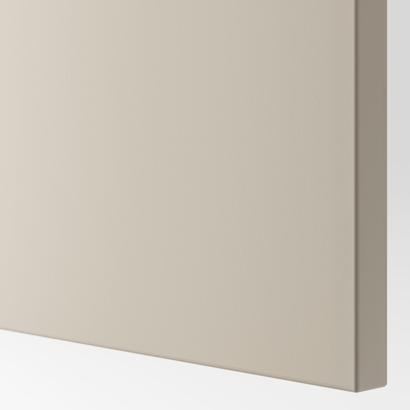 Une porte LAPPVIKEN gris-beige clair