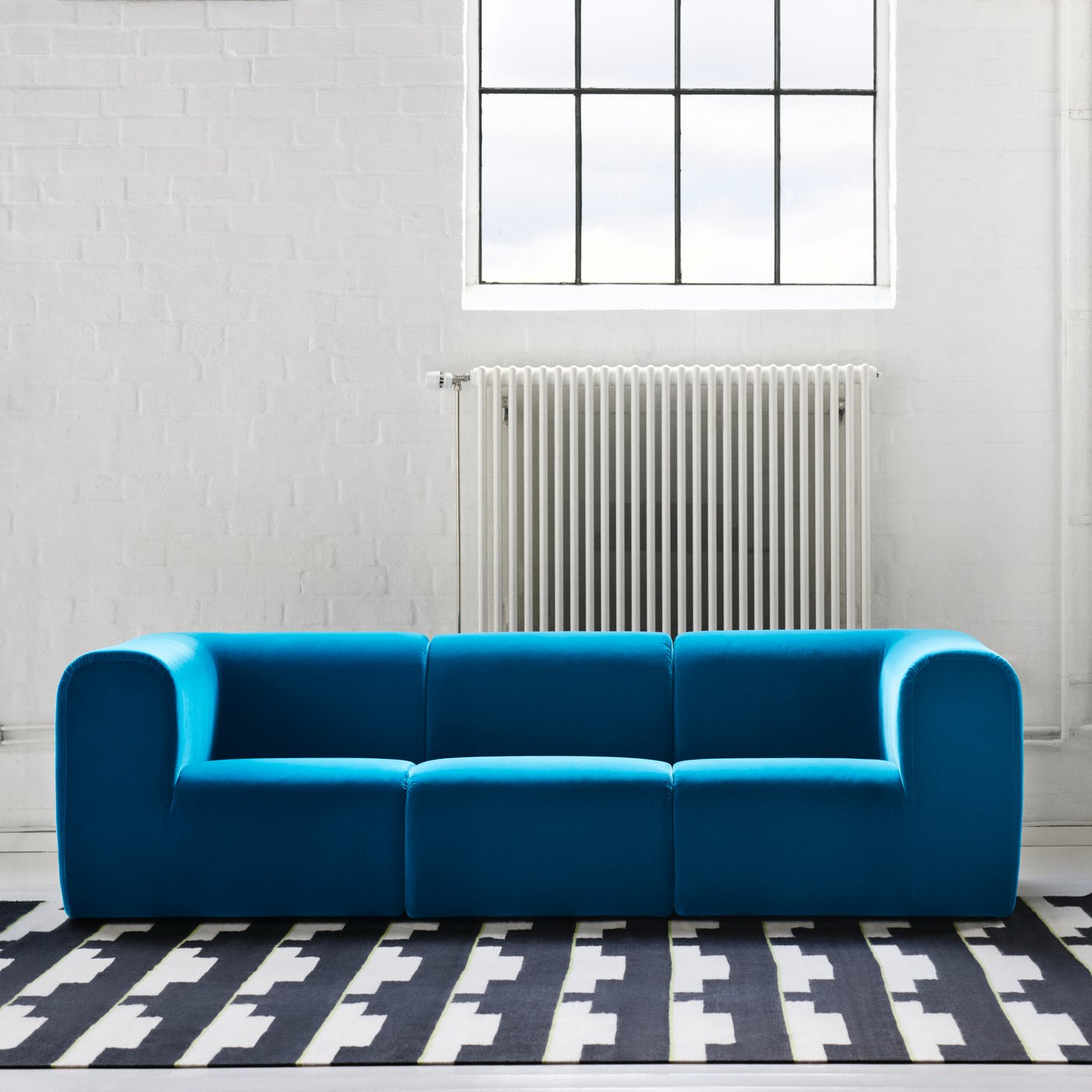 An Alhamn dark turquoise STOCKHOLM 2025 2-seat sofa