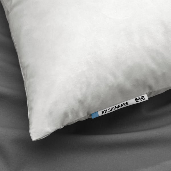A PILSPINNARE pillow, low, stomach sleeper