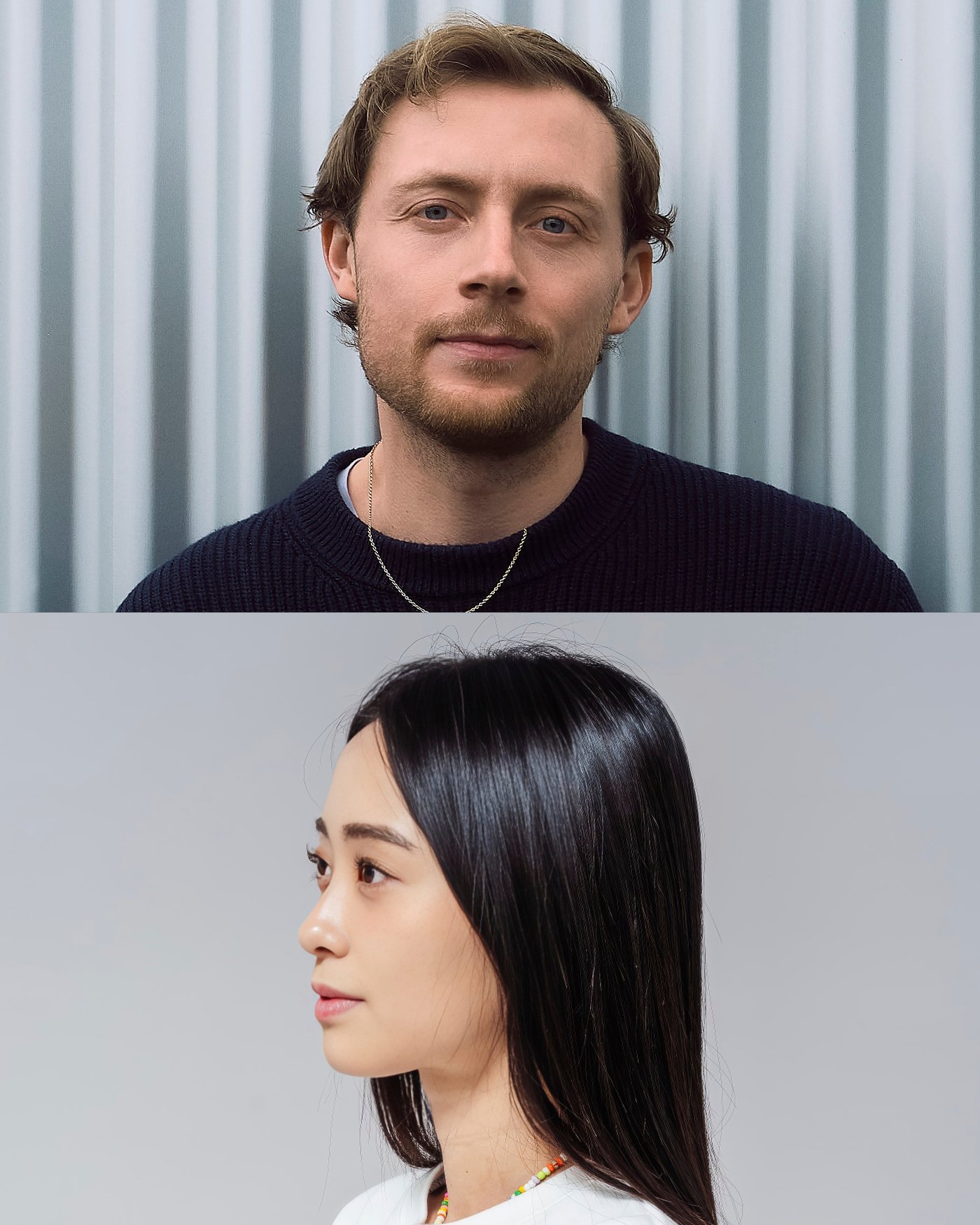 Portraits of Oliver Lyttelton e Tina Choi, la coppia creativa per la Milano Design Week 2026.