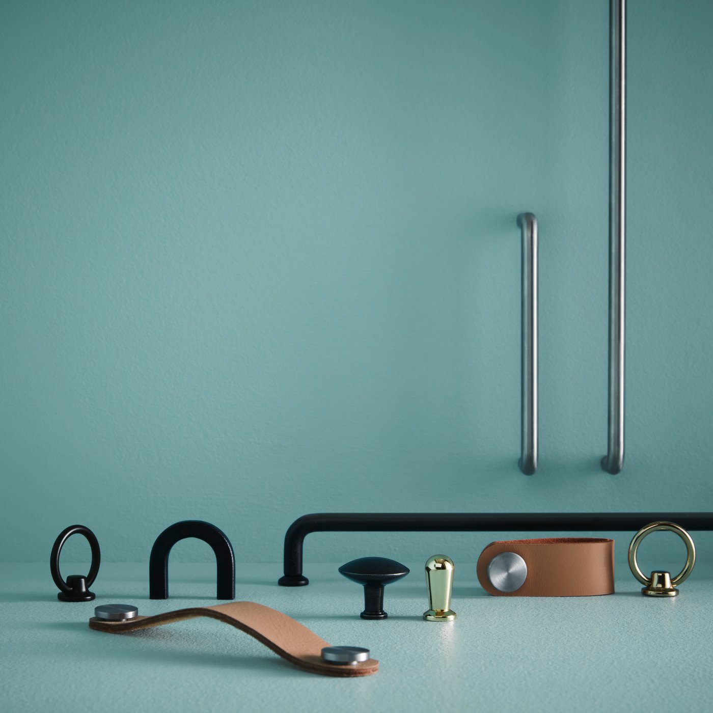 A BORGHAMN handle in the kitchen