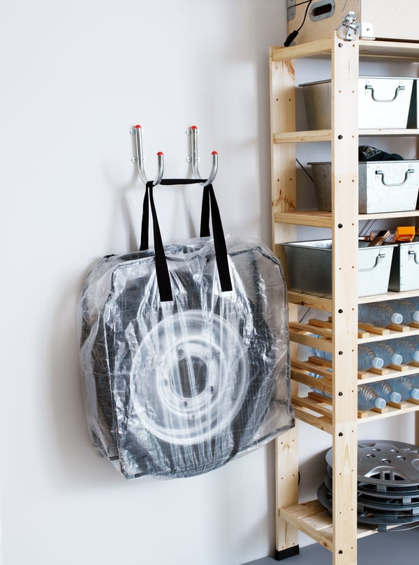 A transparent DIMPA storage bag