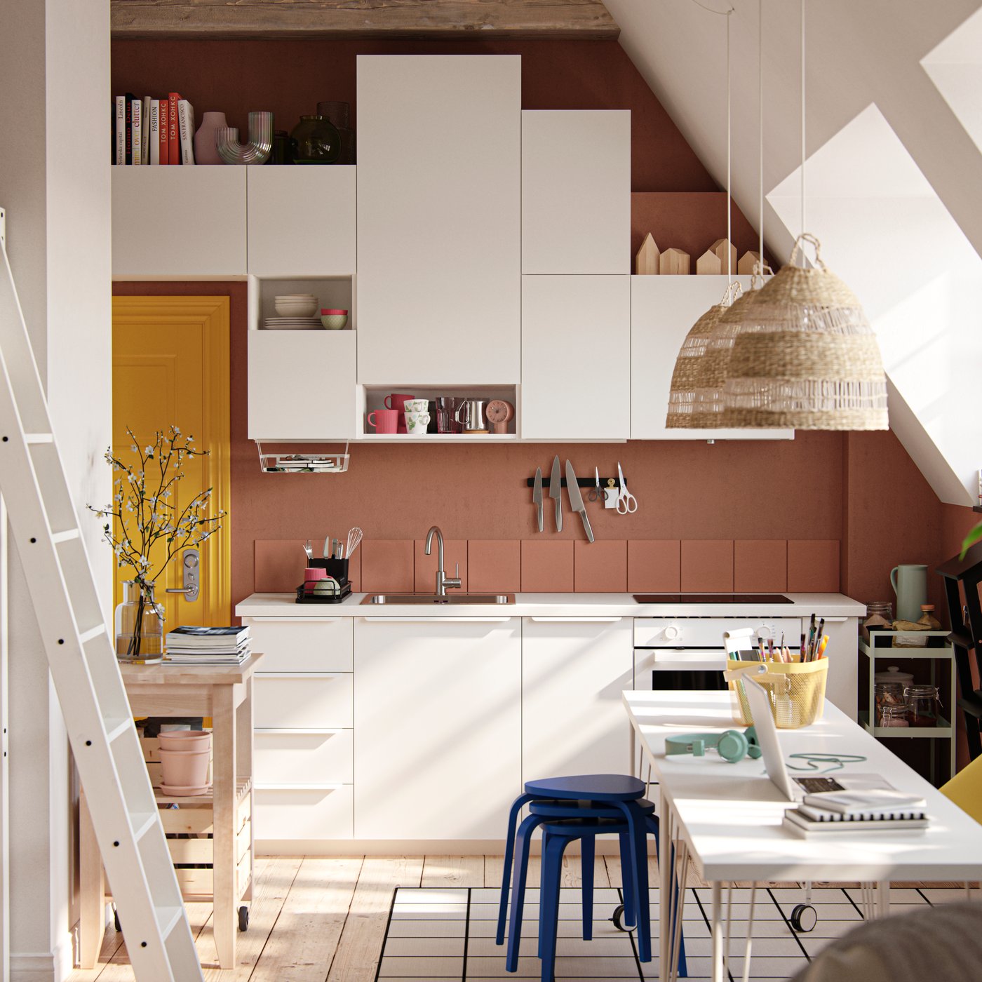 A PÅLYCKE clip-on basket