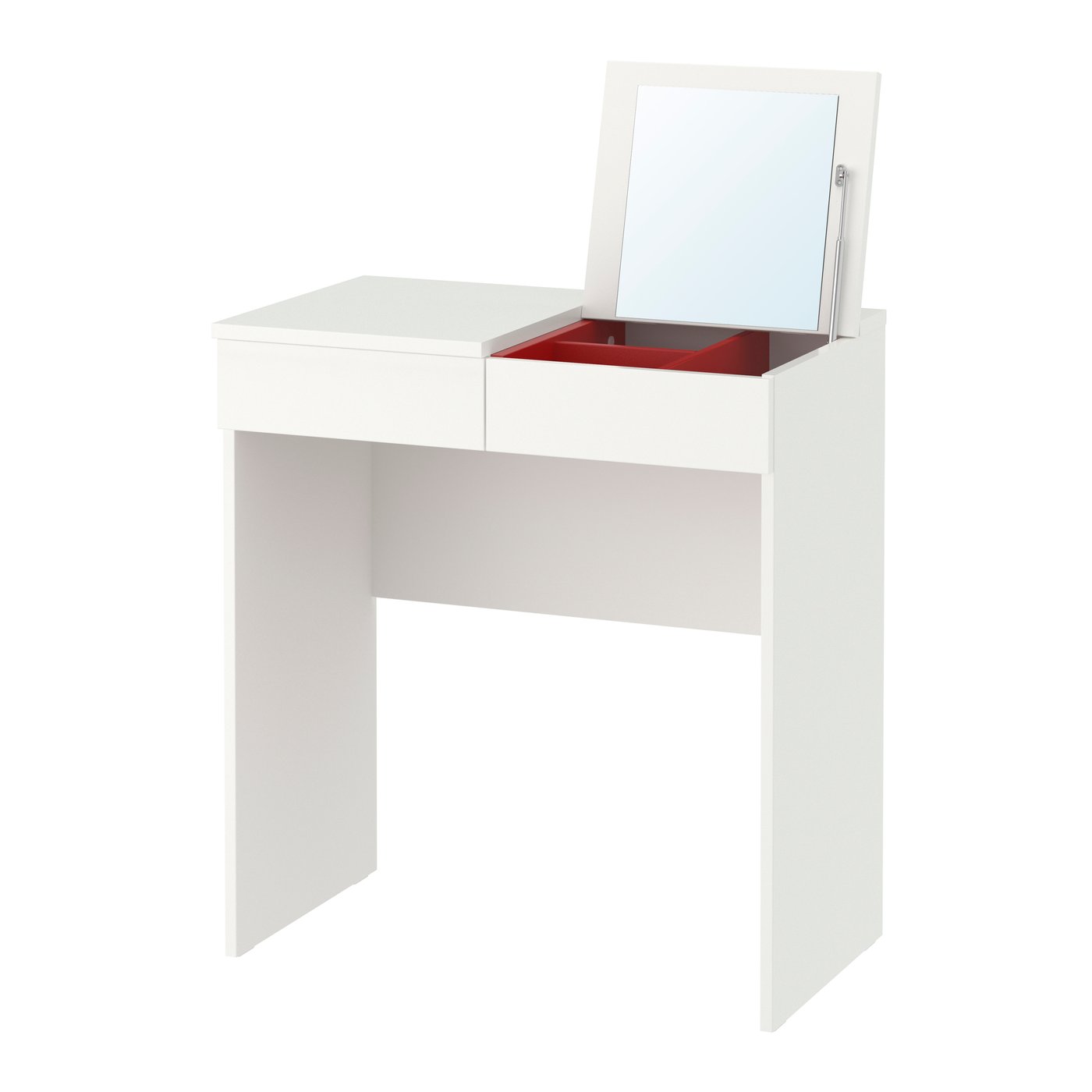 IKEA BRIMNES toalettbord, vit, 70x42 cm