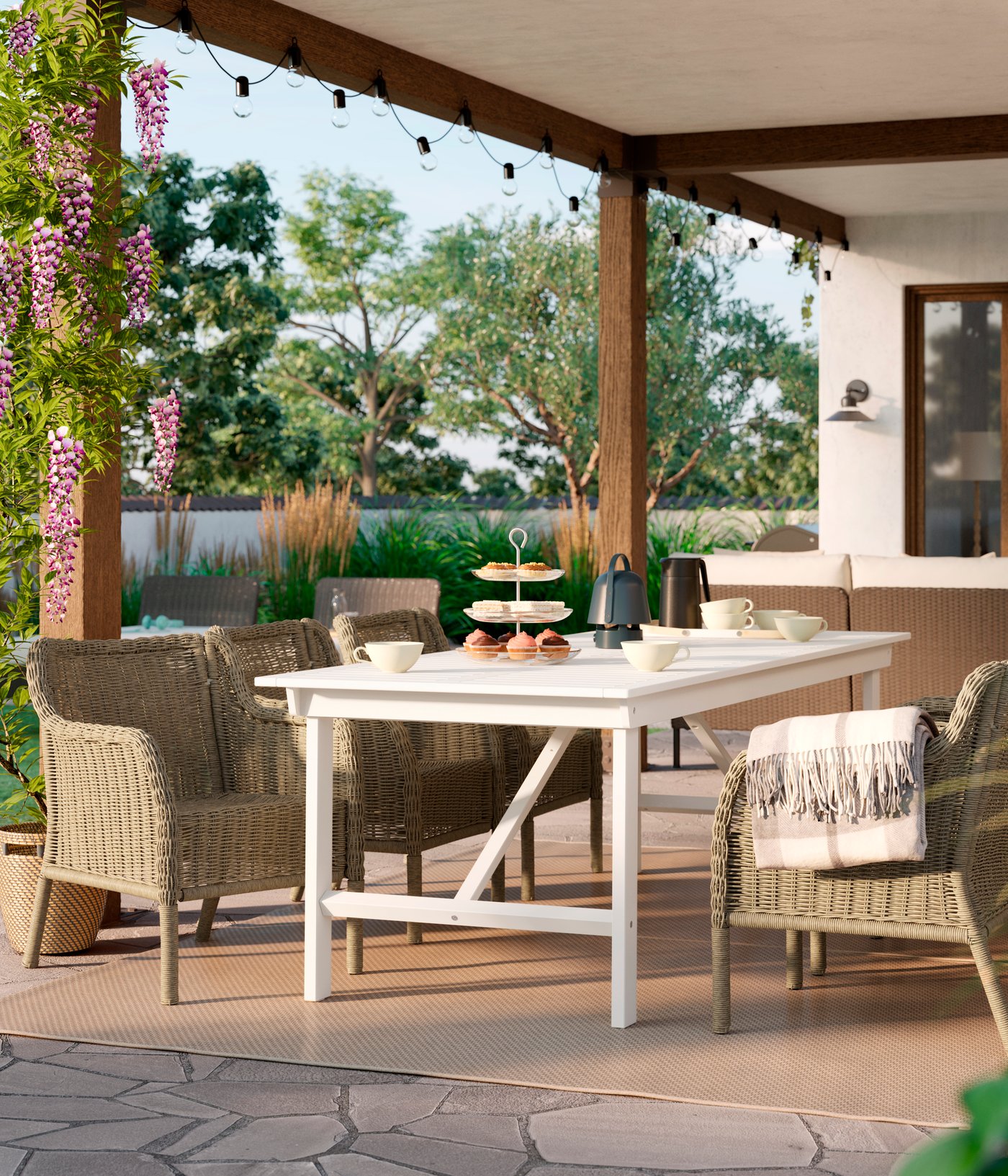 Terrasse d'extérieur
