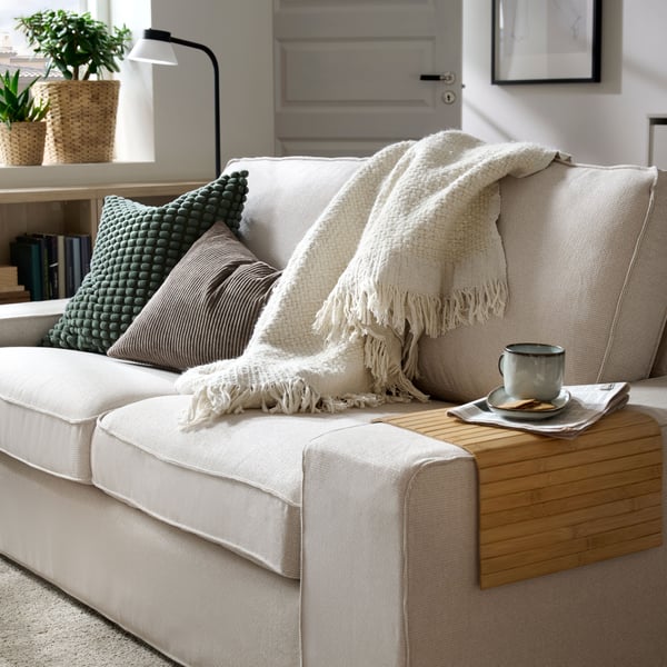 A water hyacinth FRIDFULL plant pot in the living room