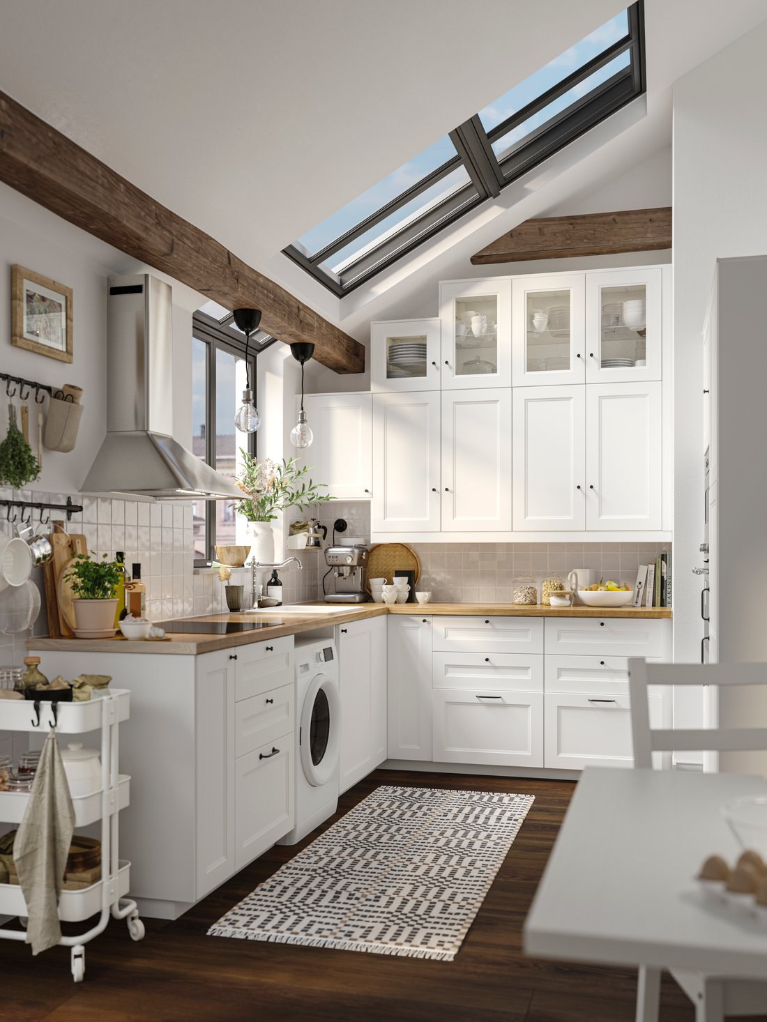 White Shaker Kitchen - METOD Kitchen System - IKEA UK