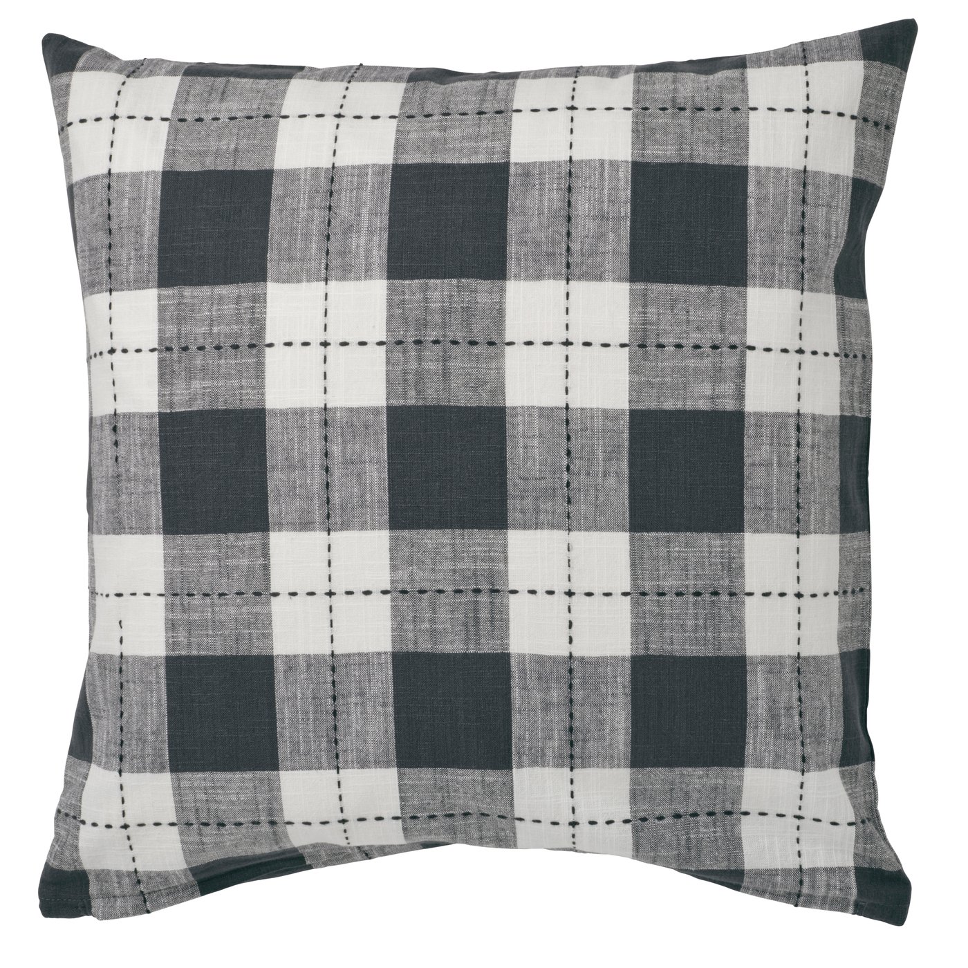 IKEA SVAMPFLY kuddfodral, antracit, 50x50 cm