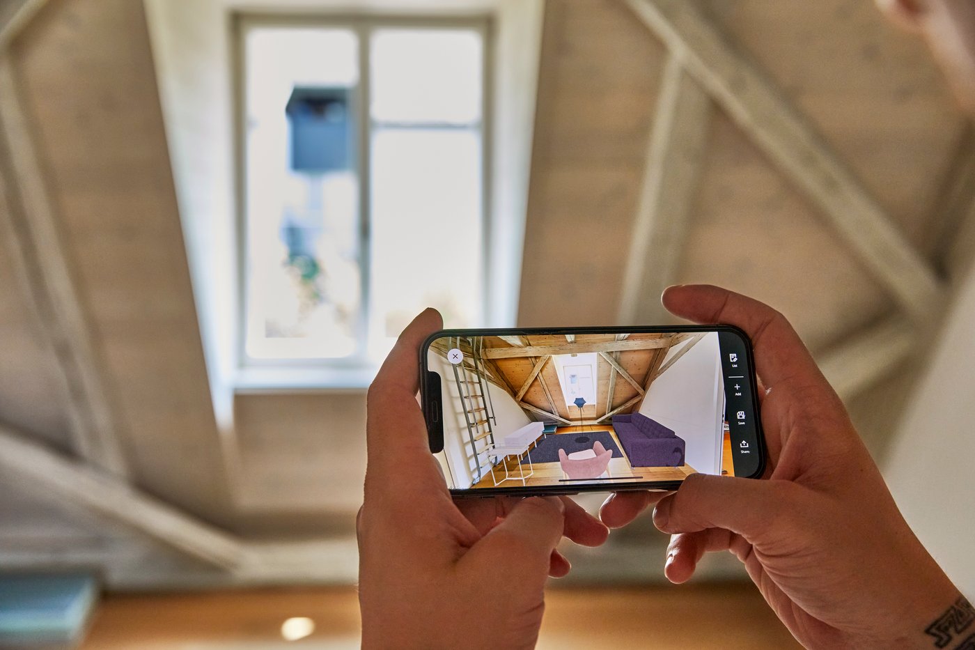 IKEA Kreativ preview on the phone