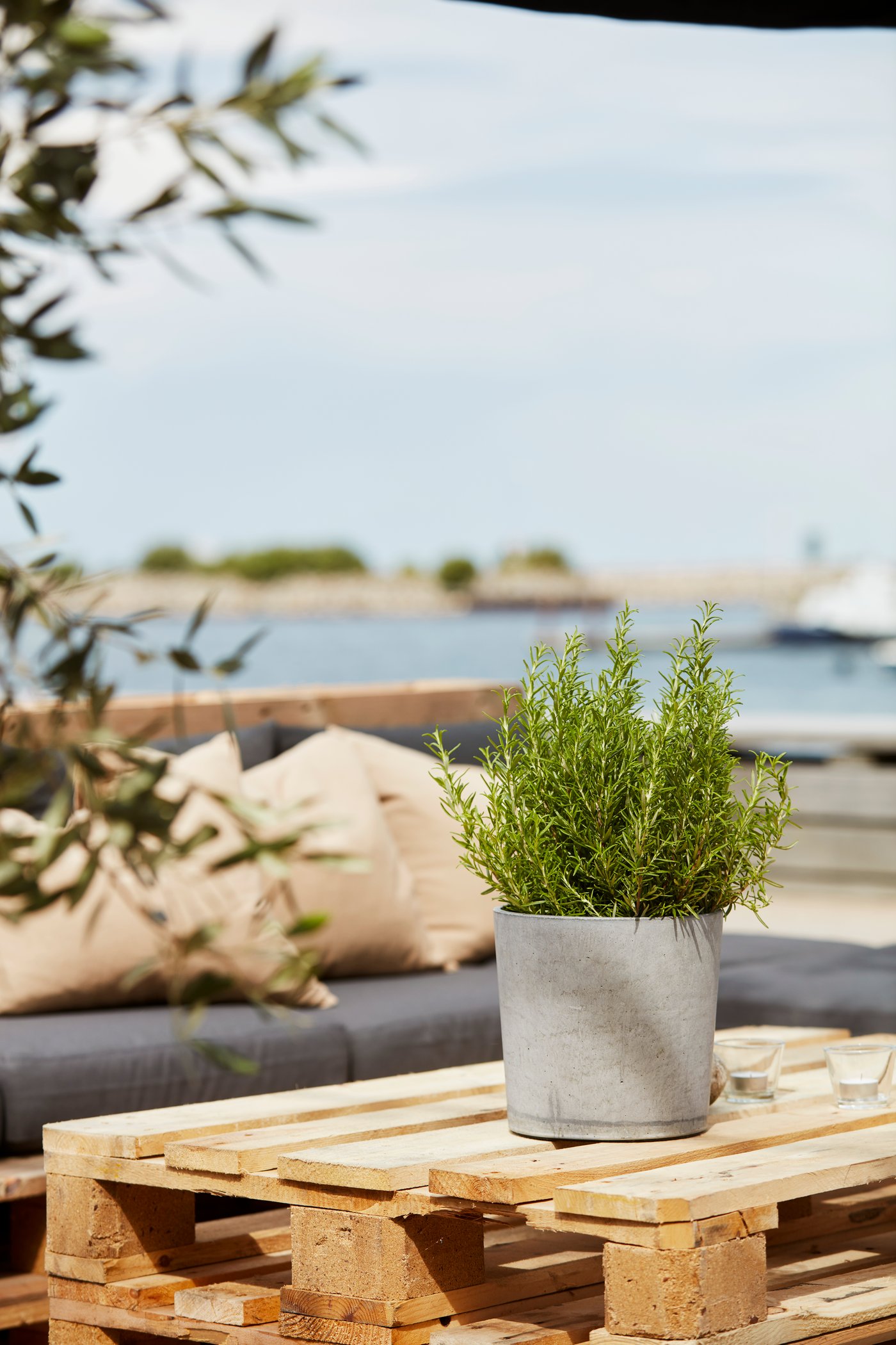 A natural colour AINA fabric