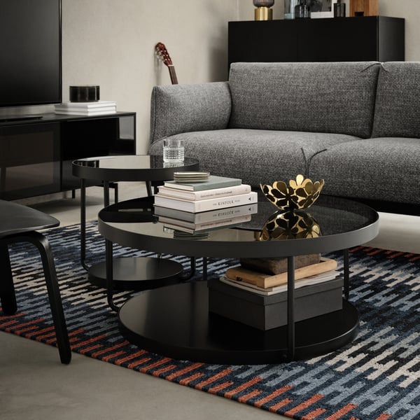 FRÖTORP coffee table on a living room.