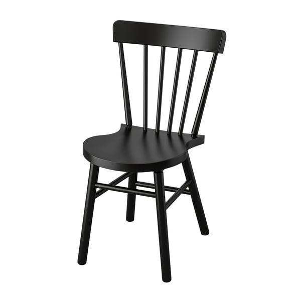 A black NORRARYD chair