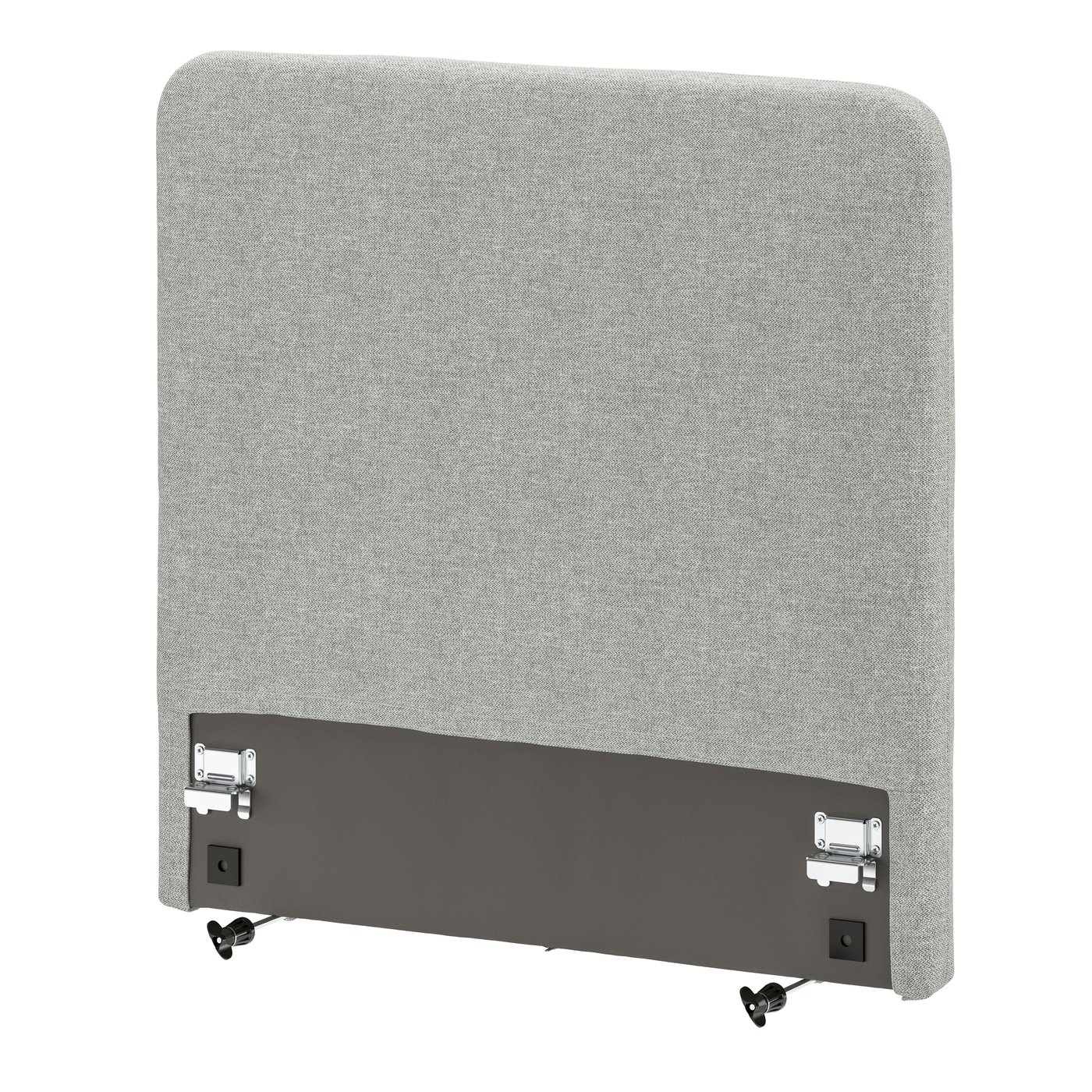 IKEA LJUSFJÄLLET sänggavel, inkl ben/tibbleby beige/grå, 90 cm