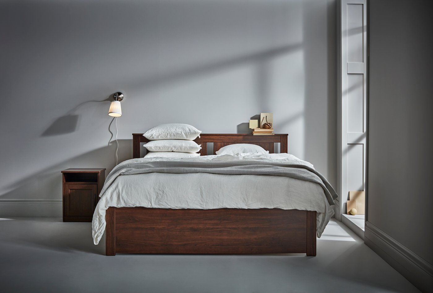 白いPUDERVIVA プデルヴィーヴァ掛け布団カバーと枕カバー2枚