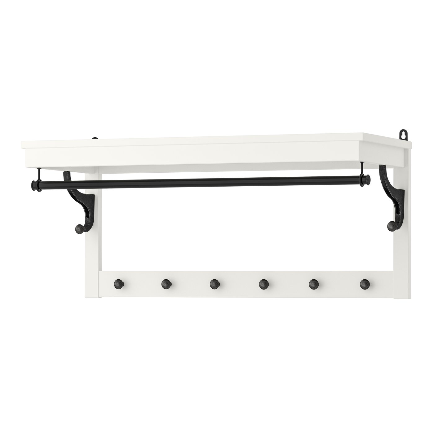IKEA HEMNES hatthylla, vit, 85 cm