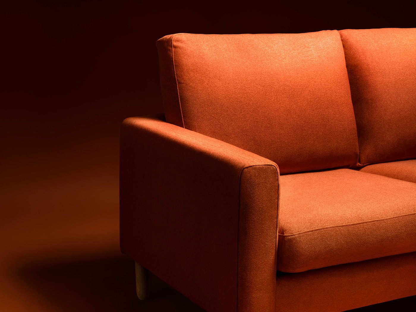 SALTSJÖBADEN sofa brown red