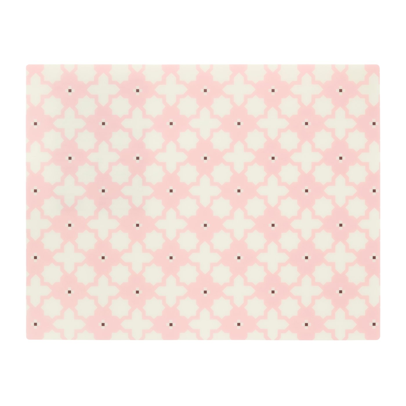 IKEA GOKVÄLLÅ tablett, mönstrad/rosa, 45x35 cm