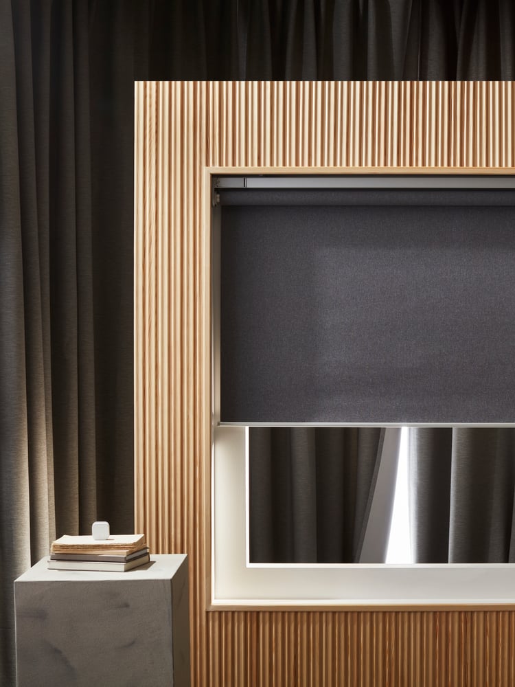 A roller blind that keeps the day at bay IKEA