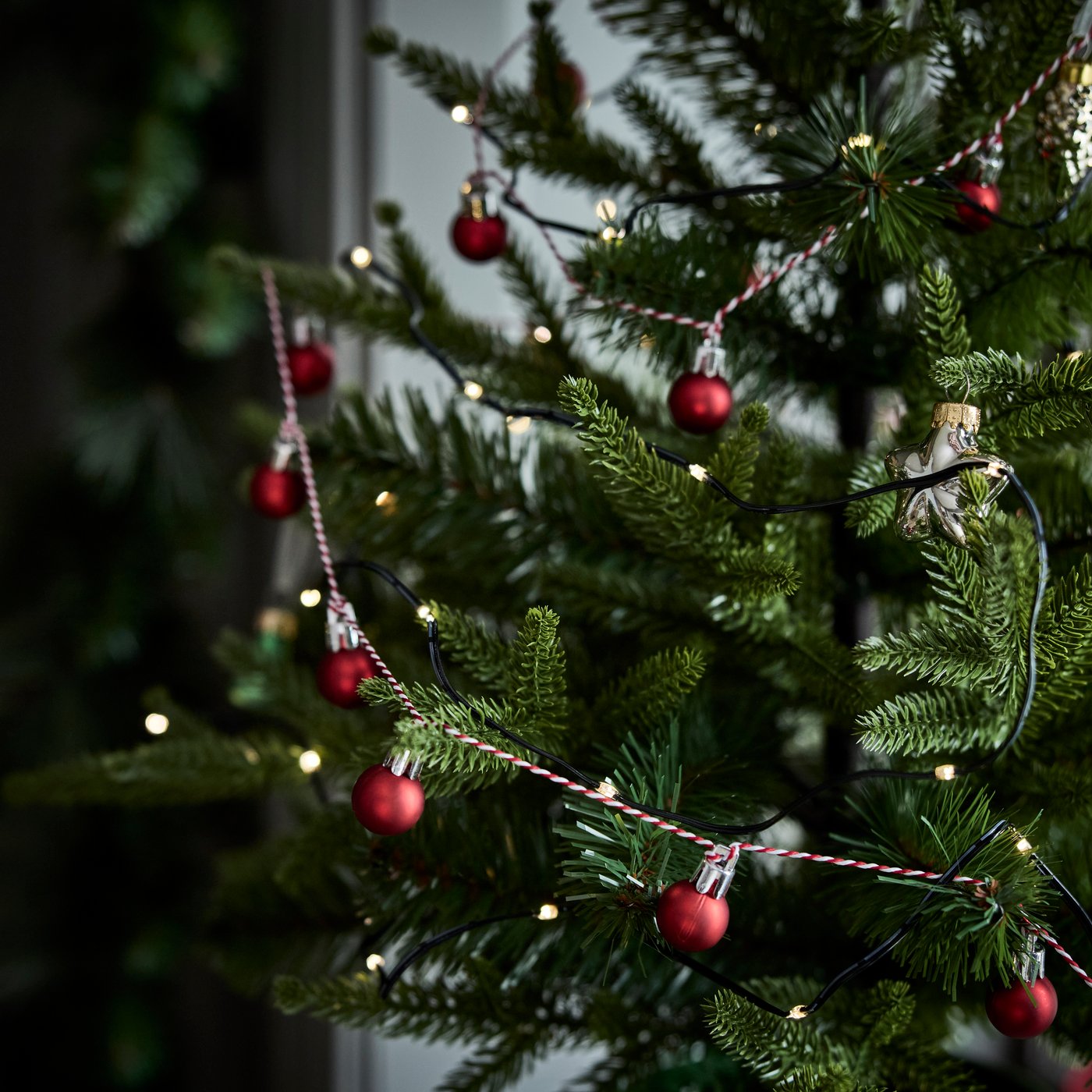 Árbol de Navidad artificial VINTERFINT verde para interior y exterior