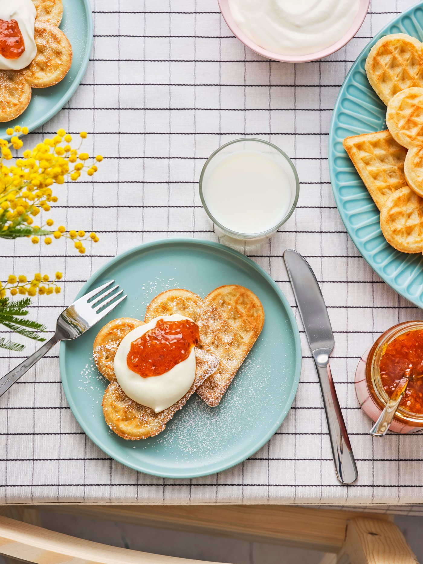 냉동 VÅFFLOR 와플