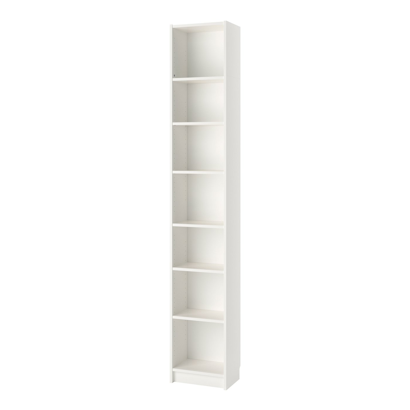 IKEA BILLY bokhylla, vit, 40x28x237 cm