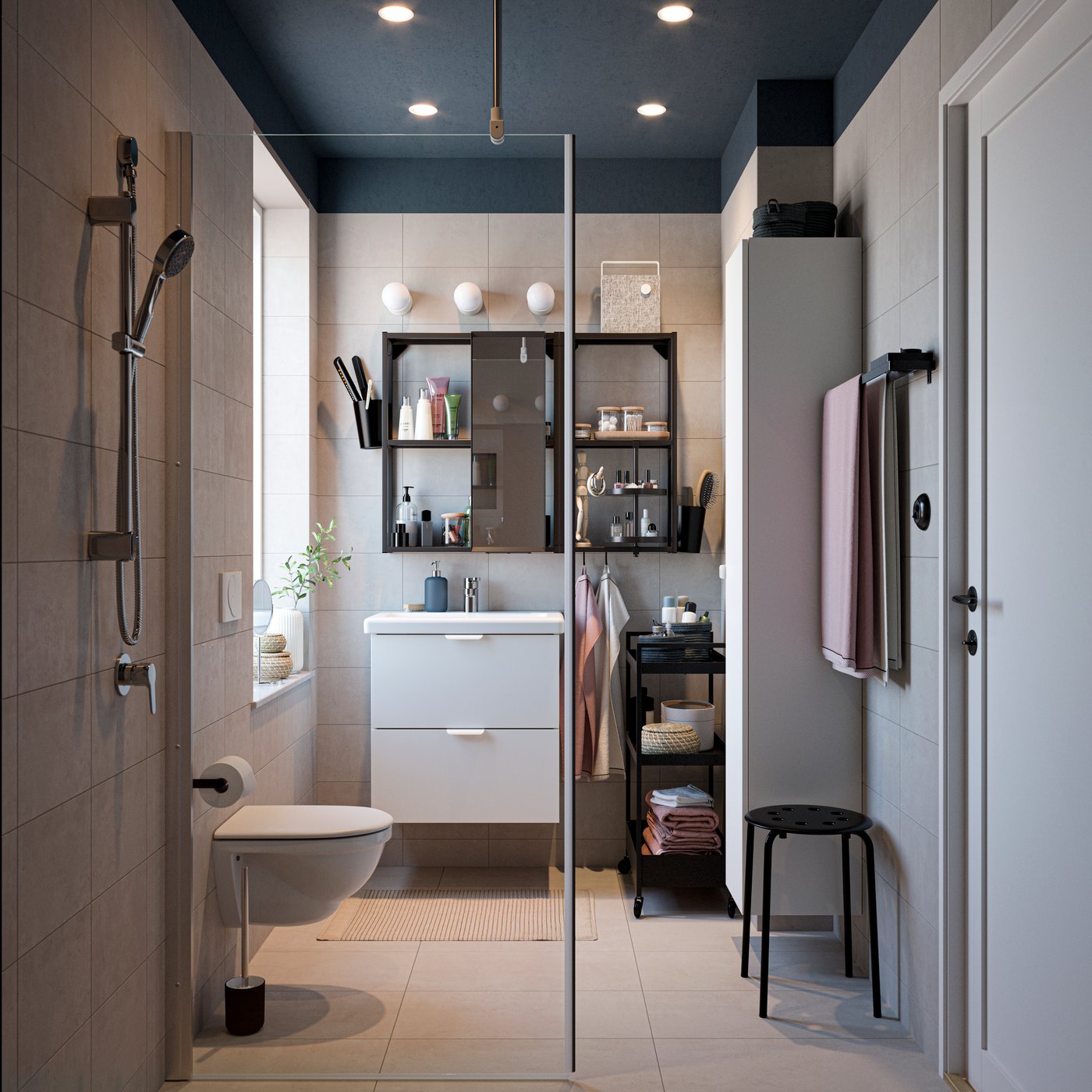 Ideas de cuartos de baño para cada espacio y estilo - IKEA