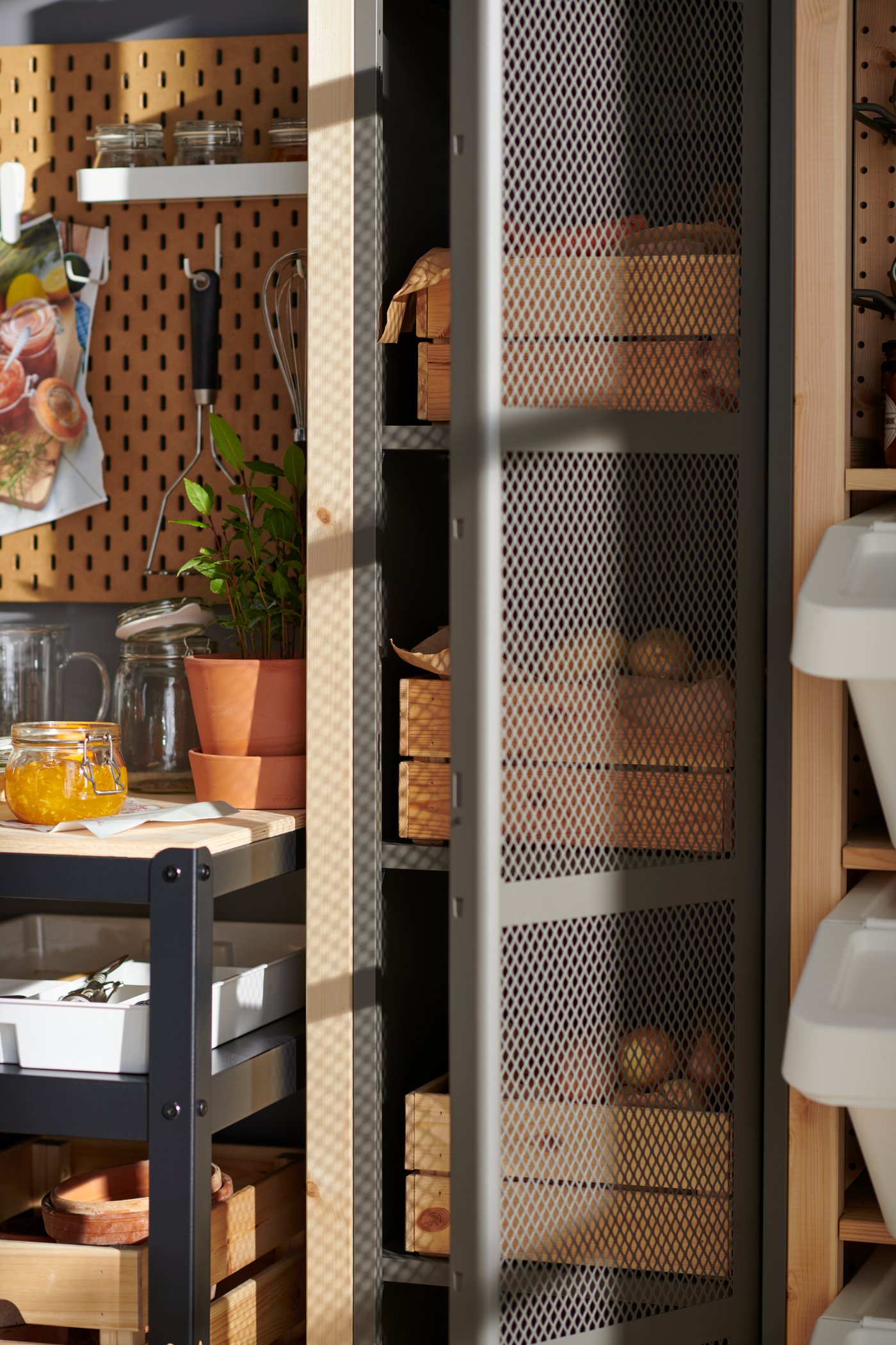 Estante IVAR para exterior.