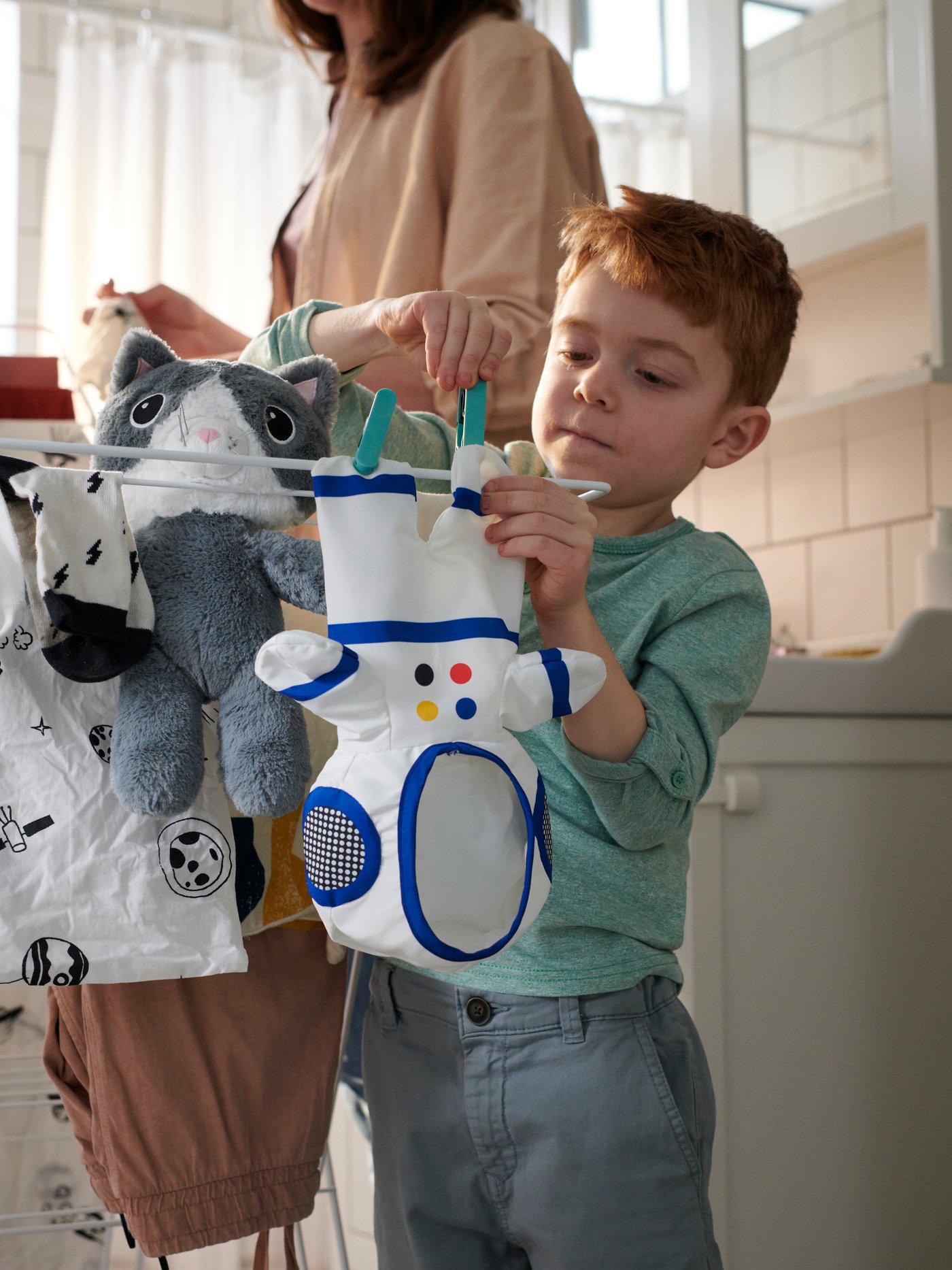 A white FROST drying rack, in/outdoor