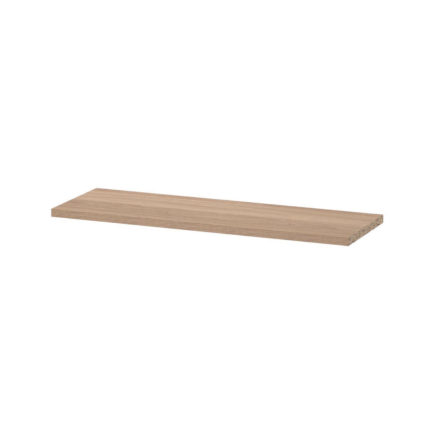 IKEA BILLY hyllplan, ekmönstrad, 76x26 cm